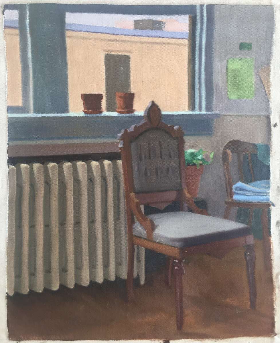 17th Street Antique Chair by Lisa Hess Hesselgrave 