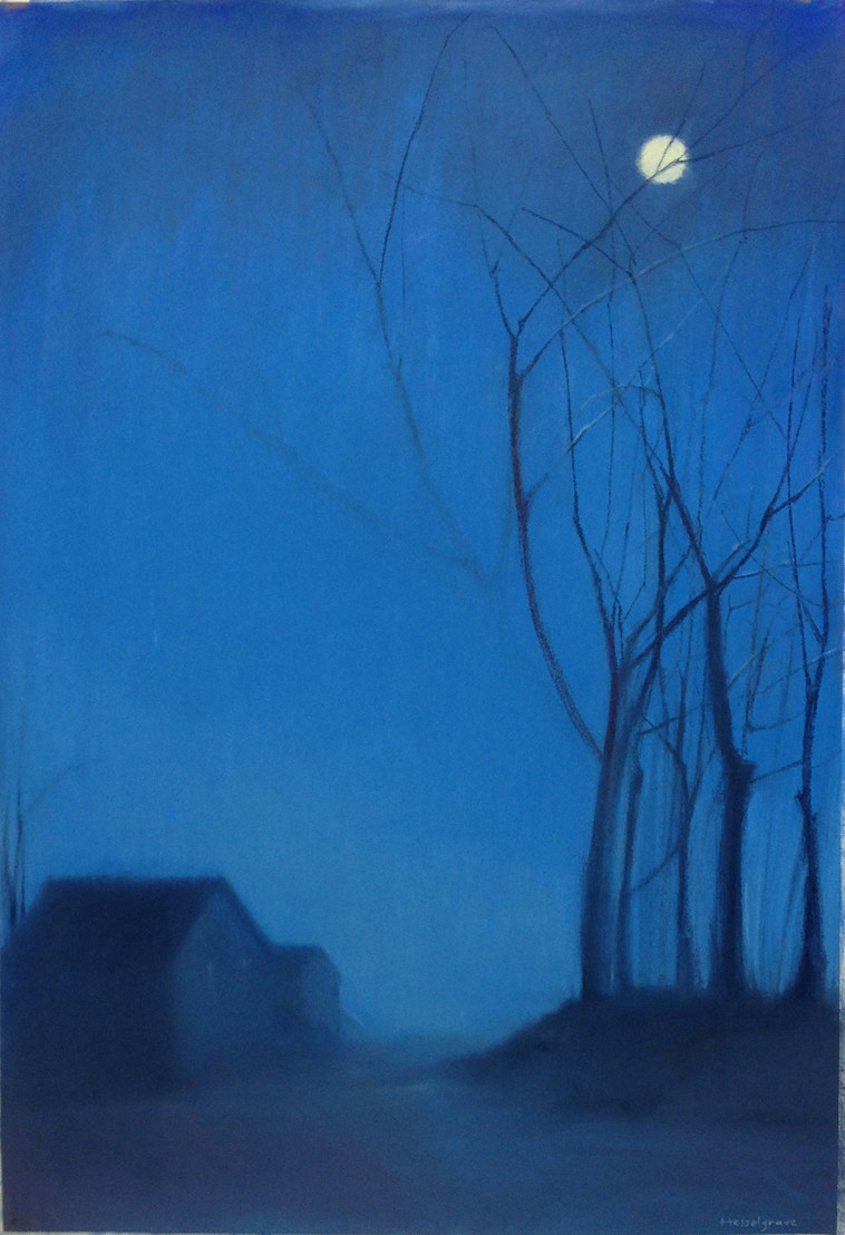 Dusky Moon by Lisa Hess Hesselgrave 