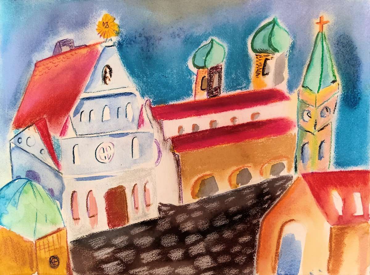 Churches in Munich by Paul Riedel 