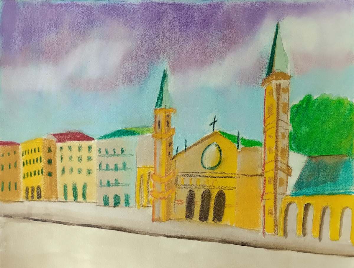 St. Ludwig's Church Munich by Paul Riedel 