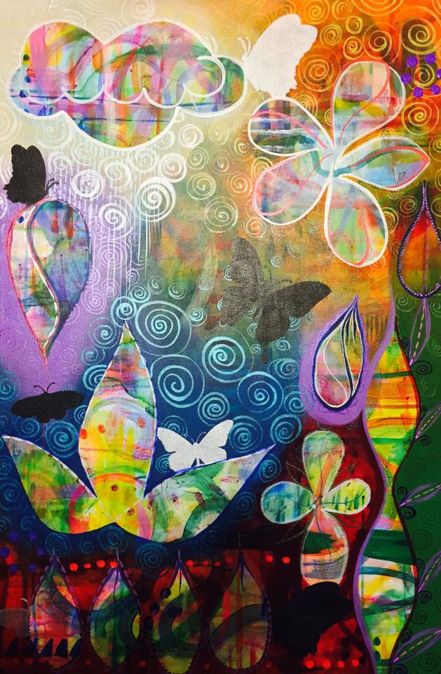 Butterfly Garden by Mark Williams 