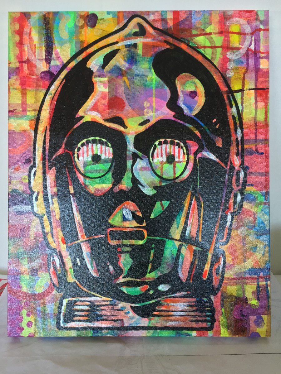 C3PO remixed by Mark Williams 