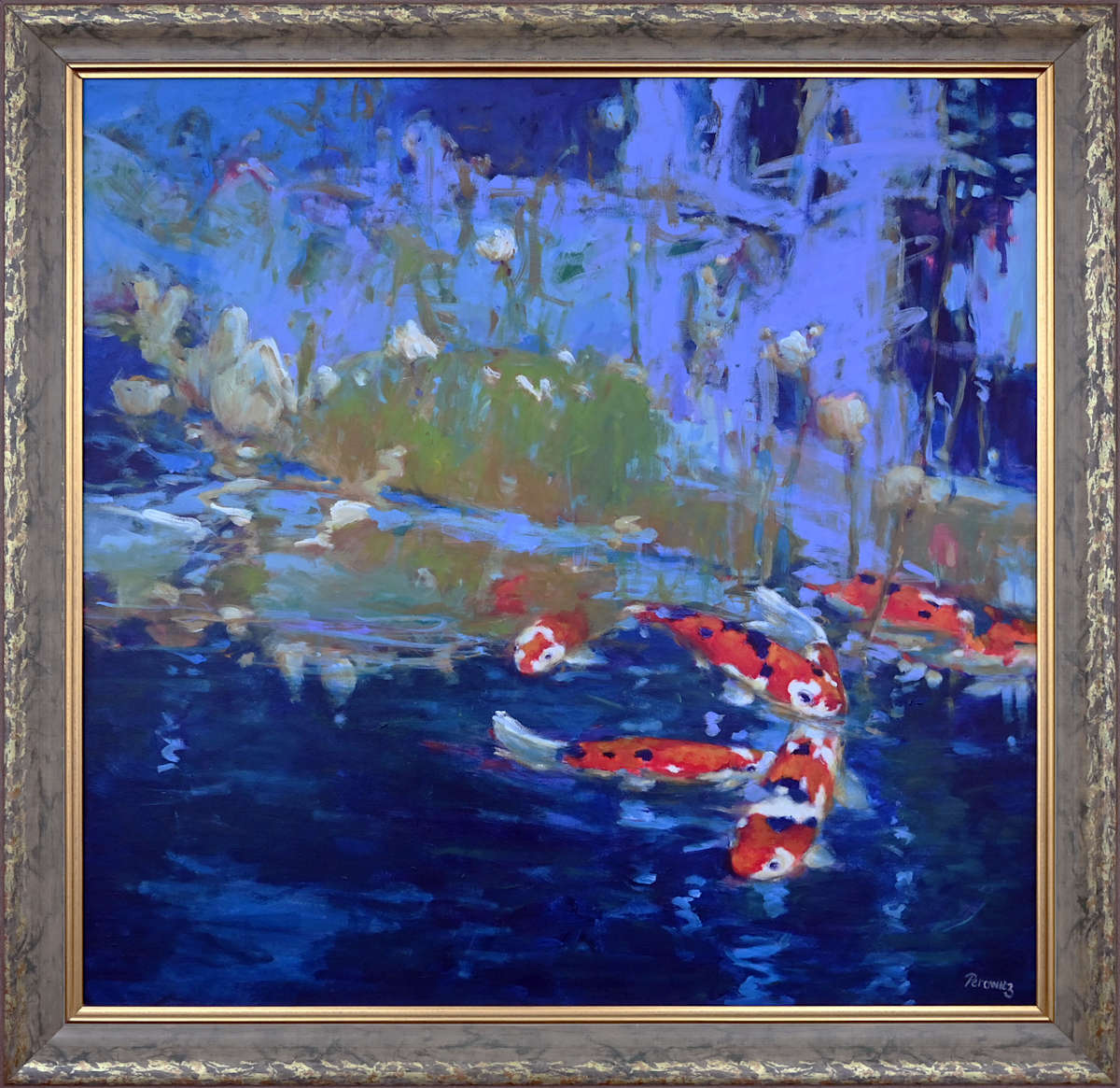 Koi Pond by Joyce Perowicz 