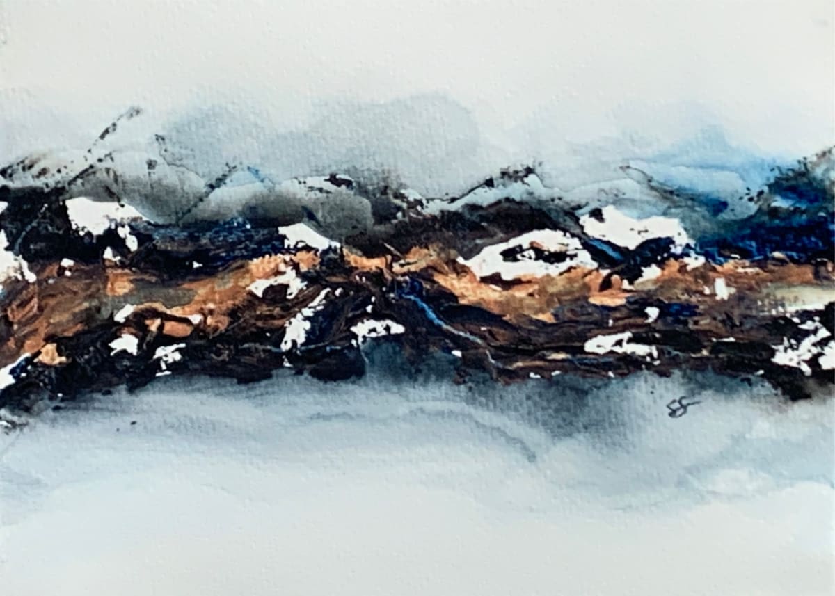 Blue Side Of The Mountain by Susi Schuele 
