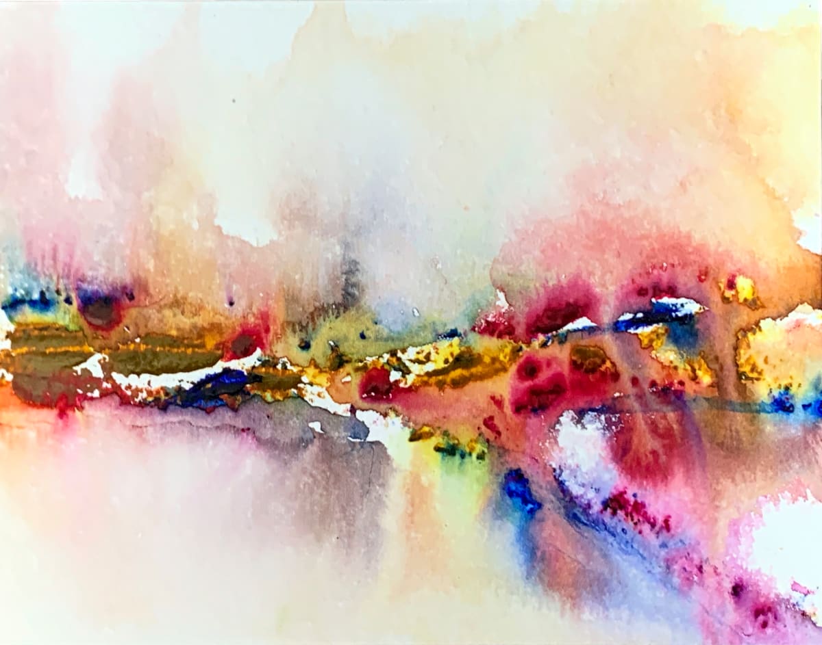 Good Life - BOX H by Susi Schuele  Image: 5 x 7 watercolor
matted and framed