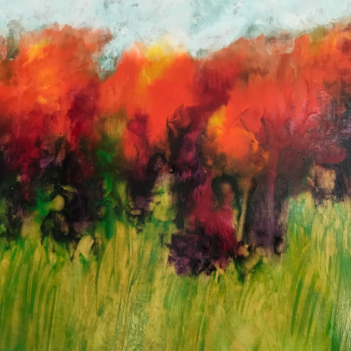 In the Garden - YELLOW BIN B by Susi Schuele 