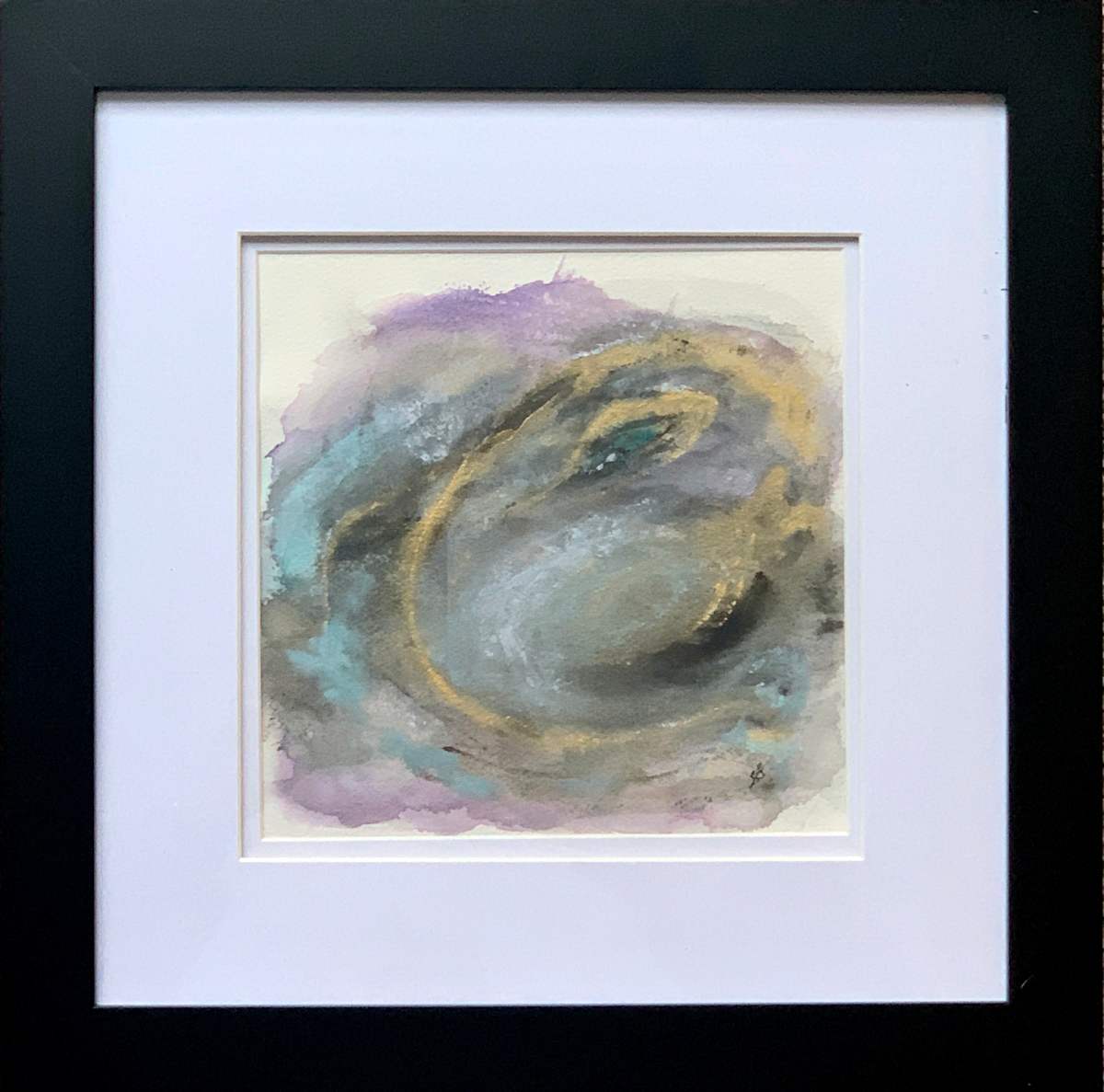 Kaleidoscope - box f by Susi Schuele  Image: framed and double matted