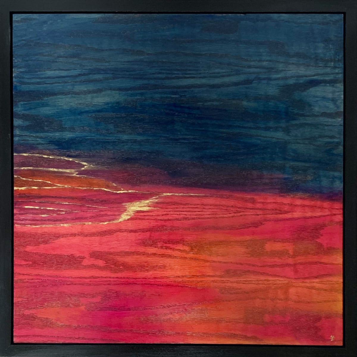 Strawberry Fields - #16 by Susi Schuele  Image: custom framed