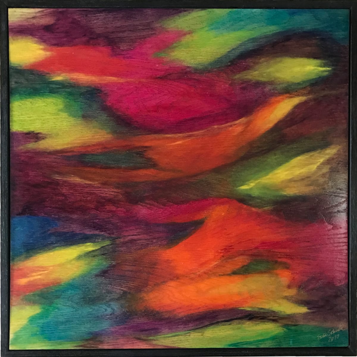 Tapestry - #19 by Susi Schuele  Image: custom framed