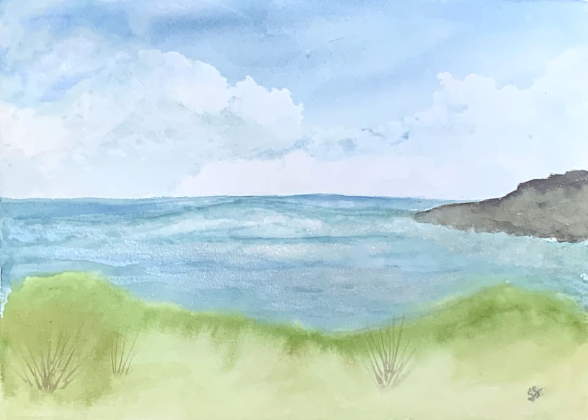 Where The Ocean Meets The Sky by Susi Schuele 