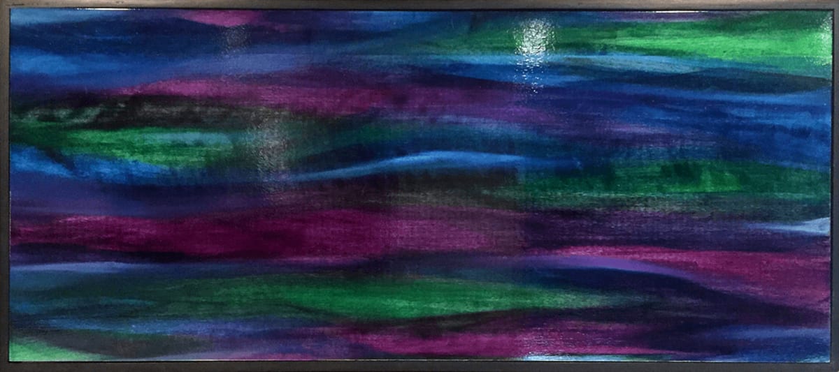 Crystal Blue Persuasion - #11 by Susi Schuele  Image: Custom framed