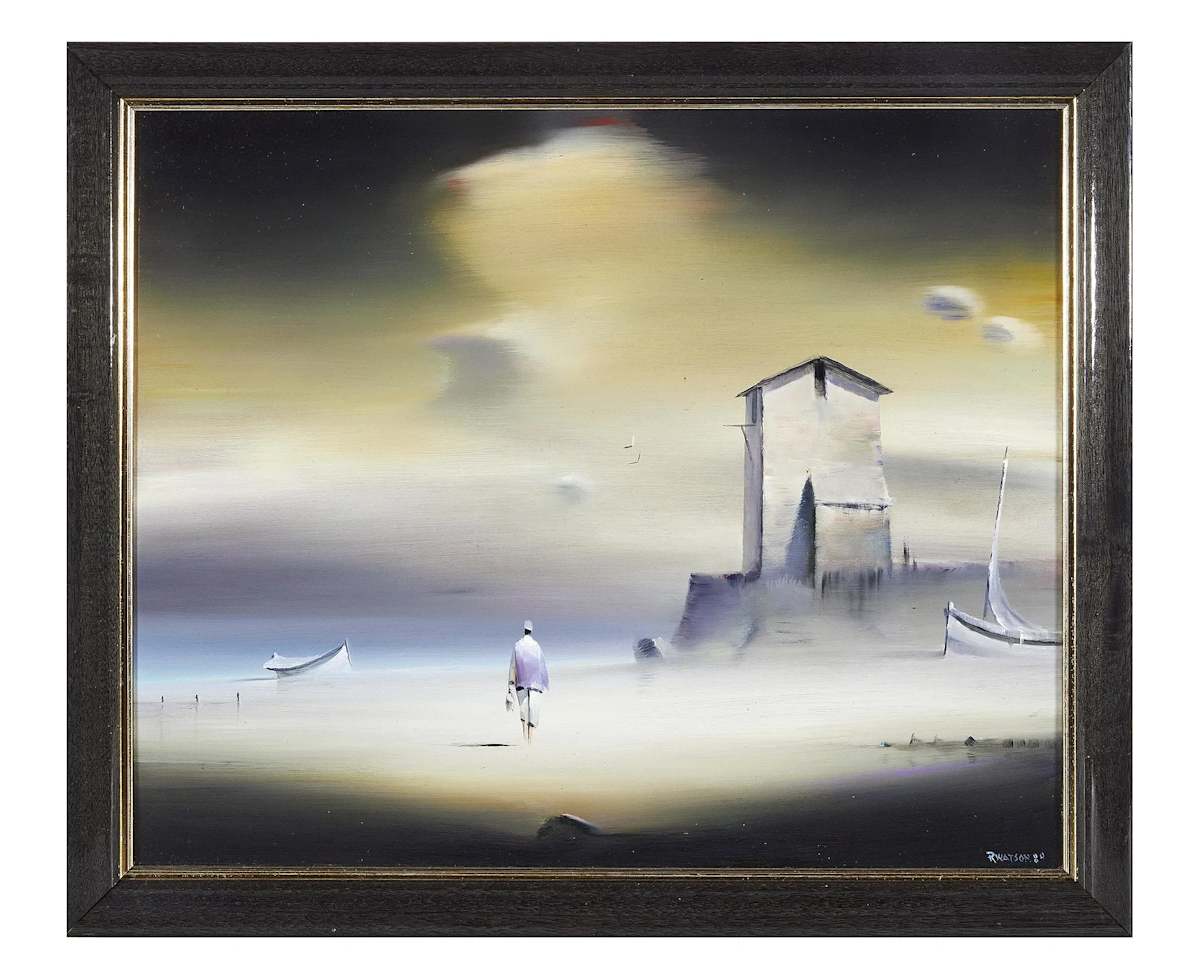 Man at Shore by Robert Watson 