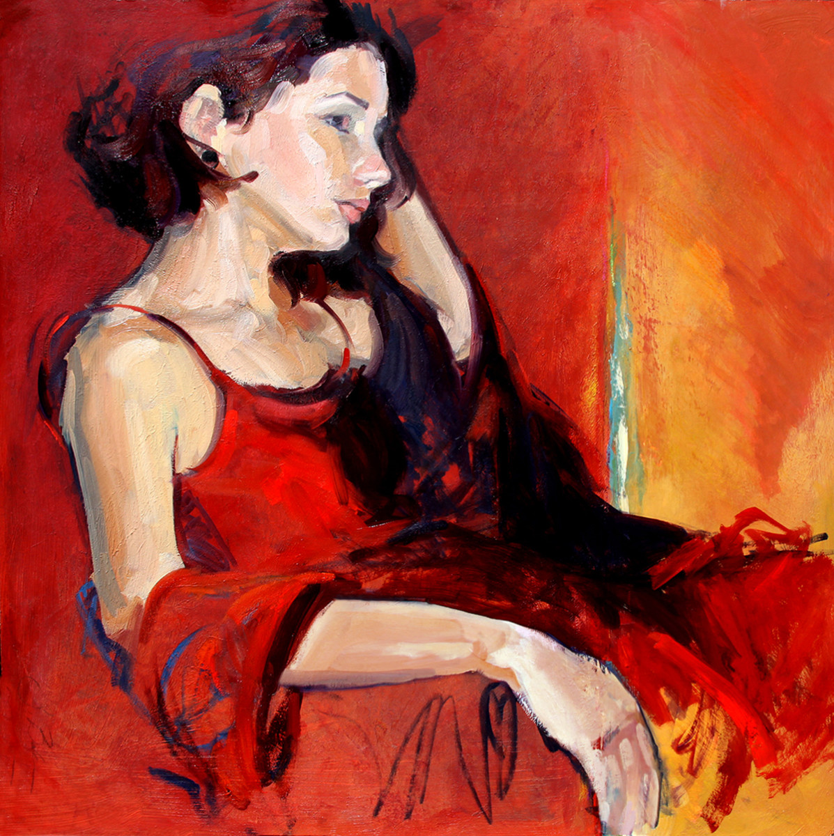 Red Mirage by Suzie Baker 