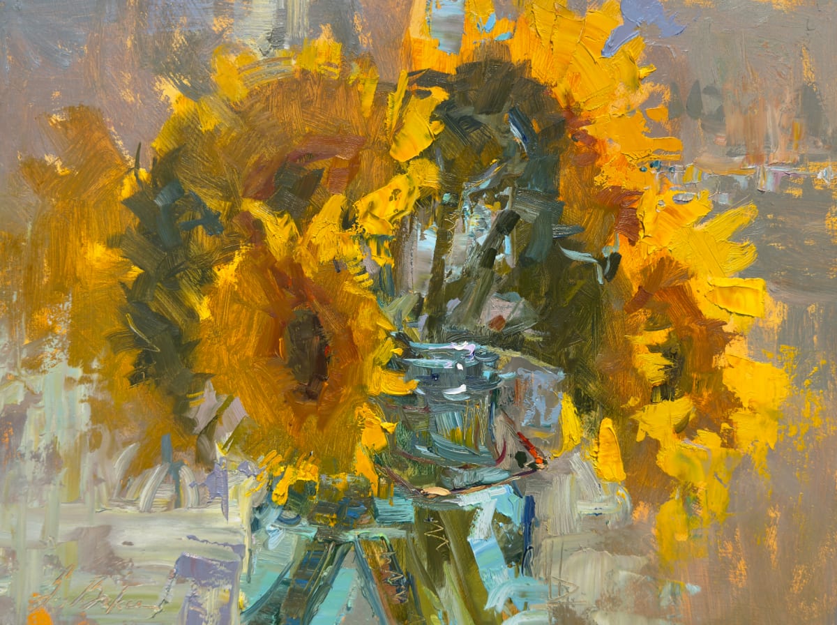 Sunny Days by Suzie Baker  Image: Third place award - Wet Paint Competition at 2024 OPA National Show and Convention, Wichita KS