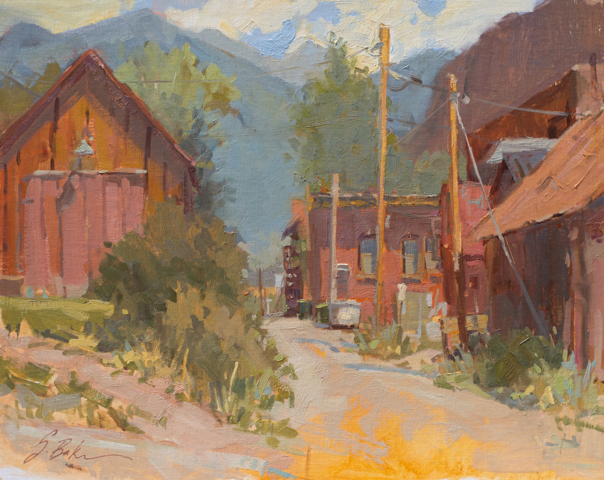 Telluride Alleyway by Suzie Baker 
