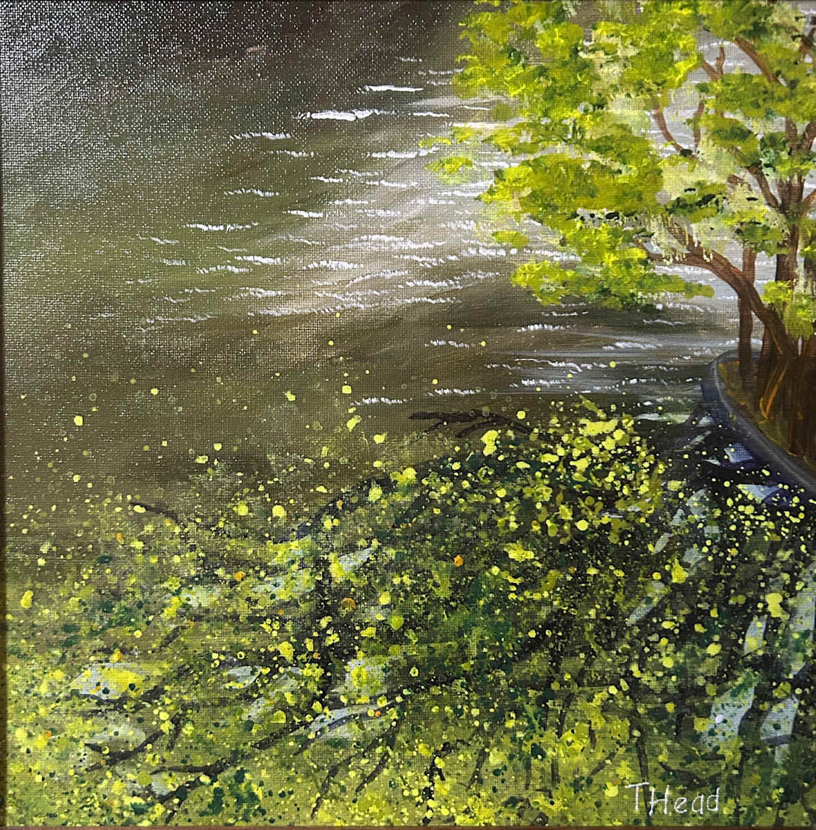 Duckweed by Terry Head  Image: in a park in New Orleans without ducks…