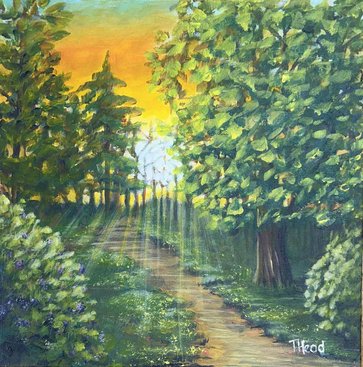 Walking In Sunshine by Terry Head, Image 1.