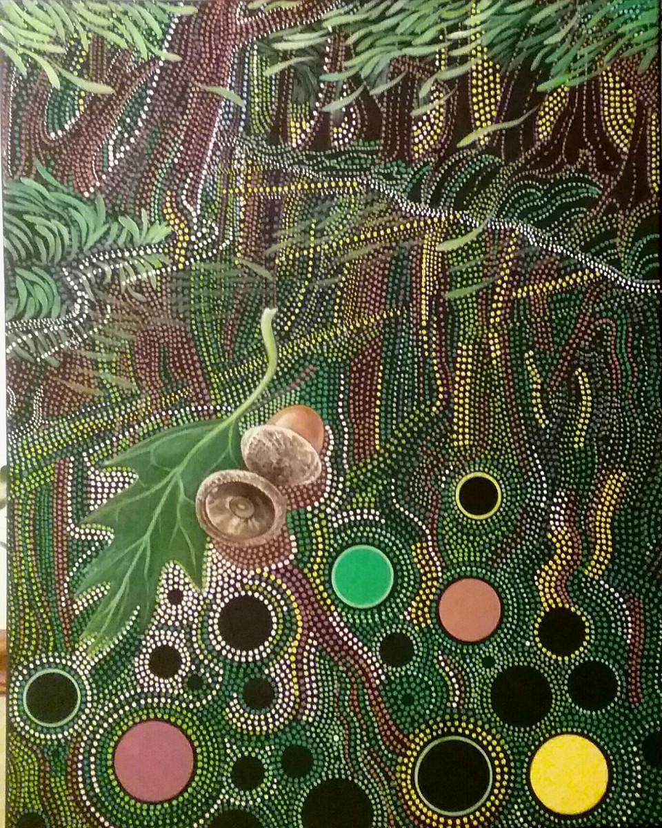 Perceptions of an oak by David Heatwole 