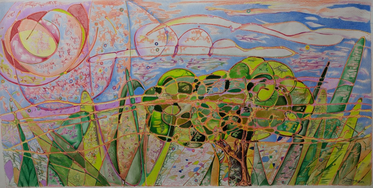 Sunny Daze-Energized Landscape by David Heatwole 