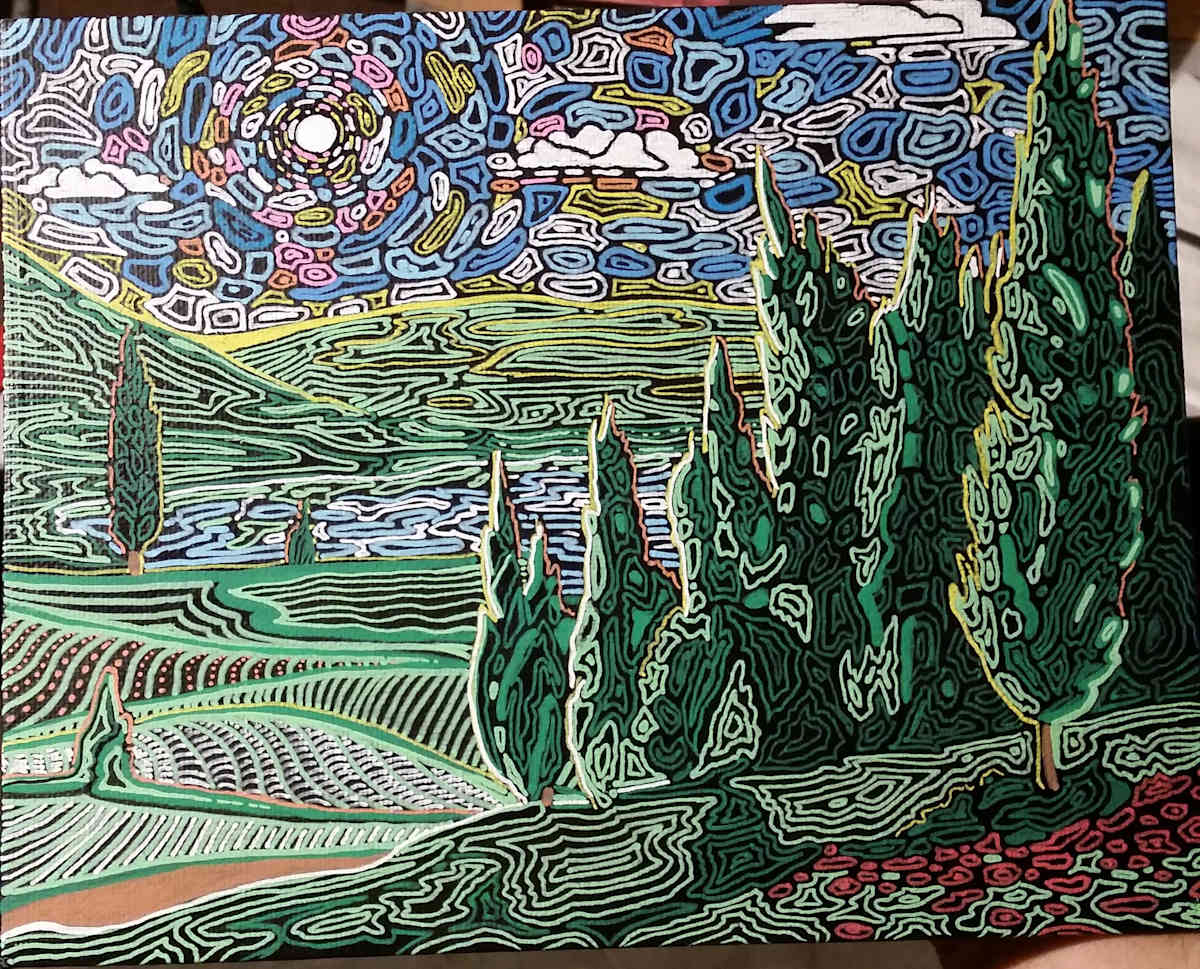 Landscape of perceptions by David Heatwole, Image 1.
