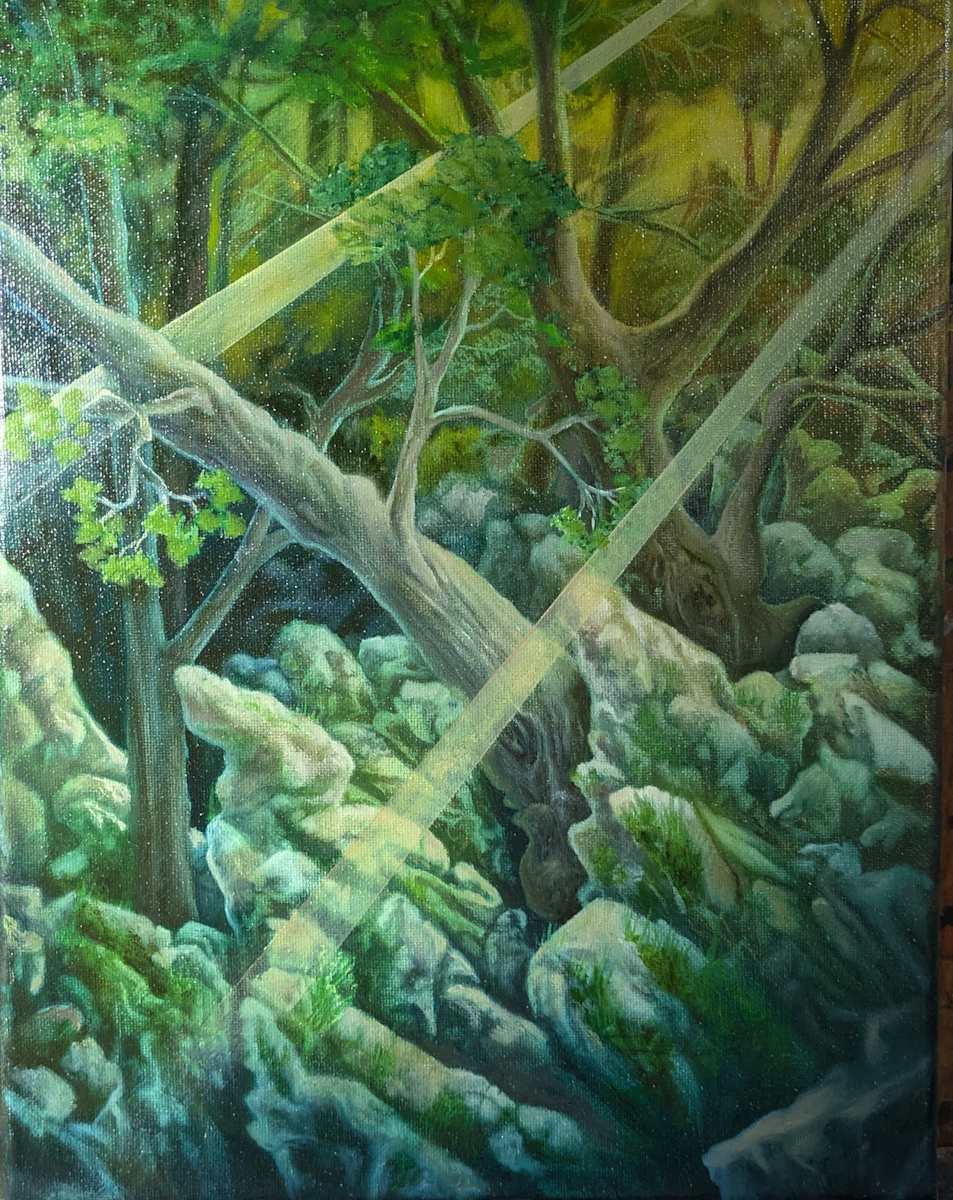 Visiting Light Beams by David Heatwole 