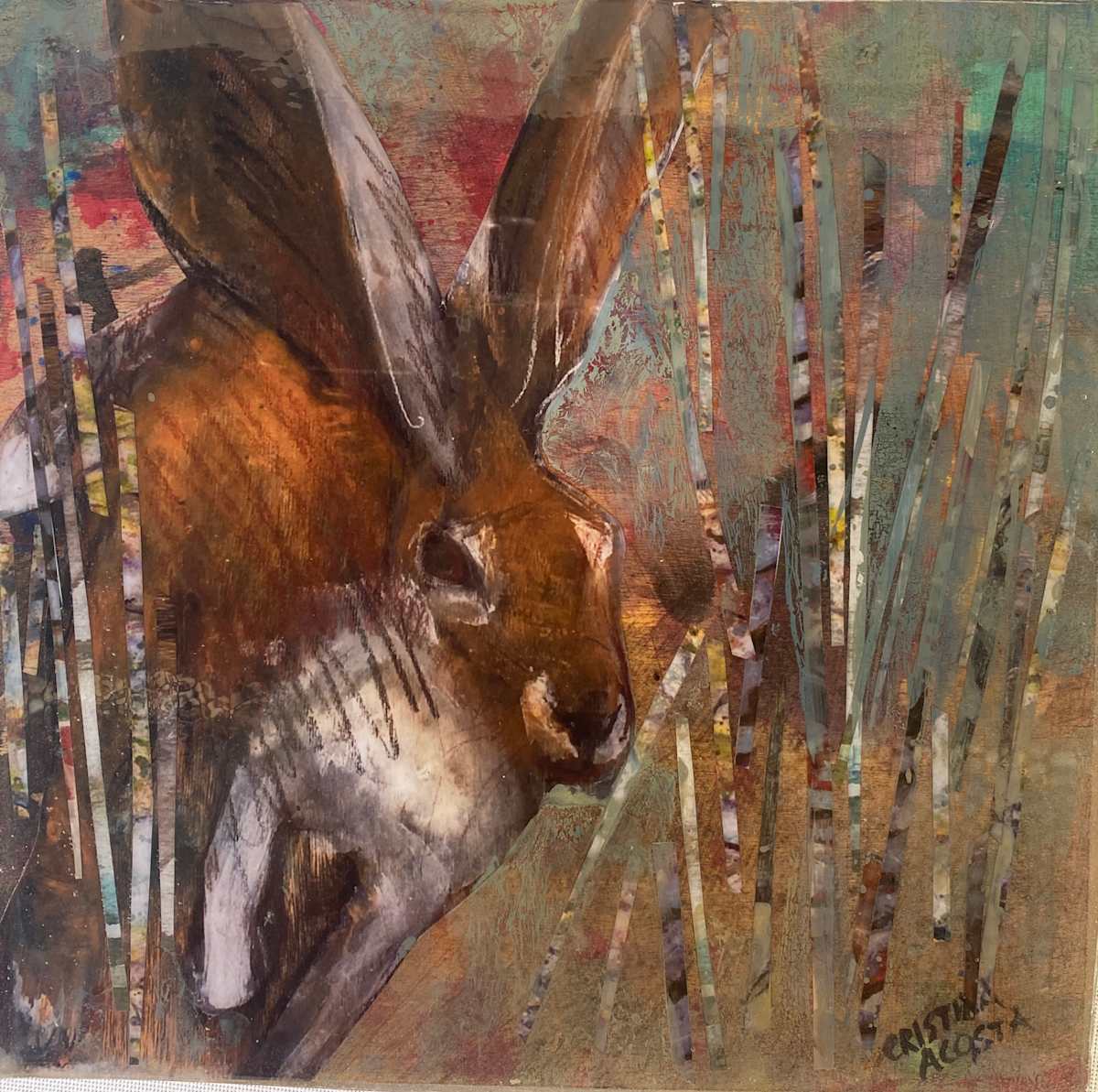 Run Again Rabbit by Cristina Acosta 