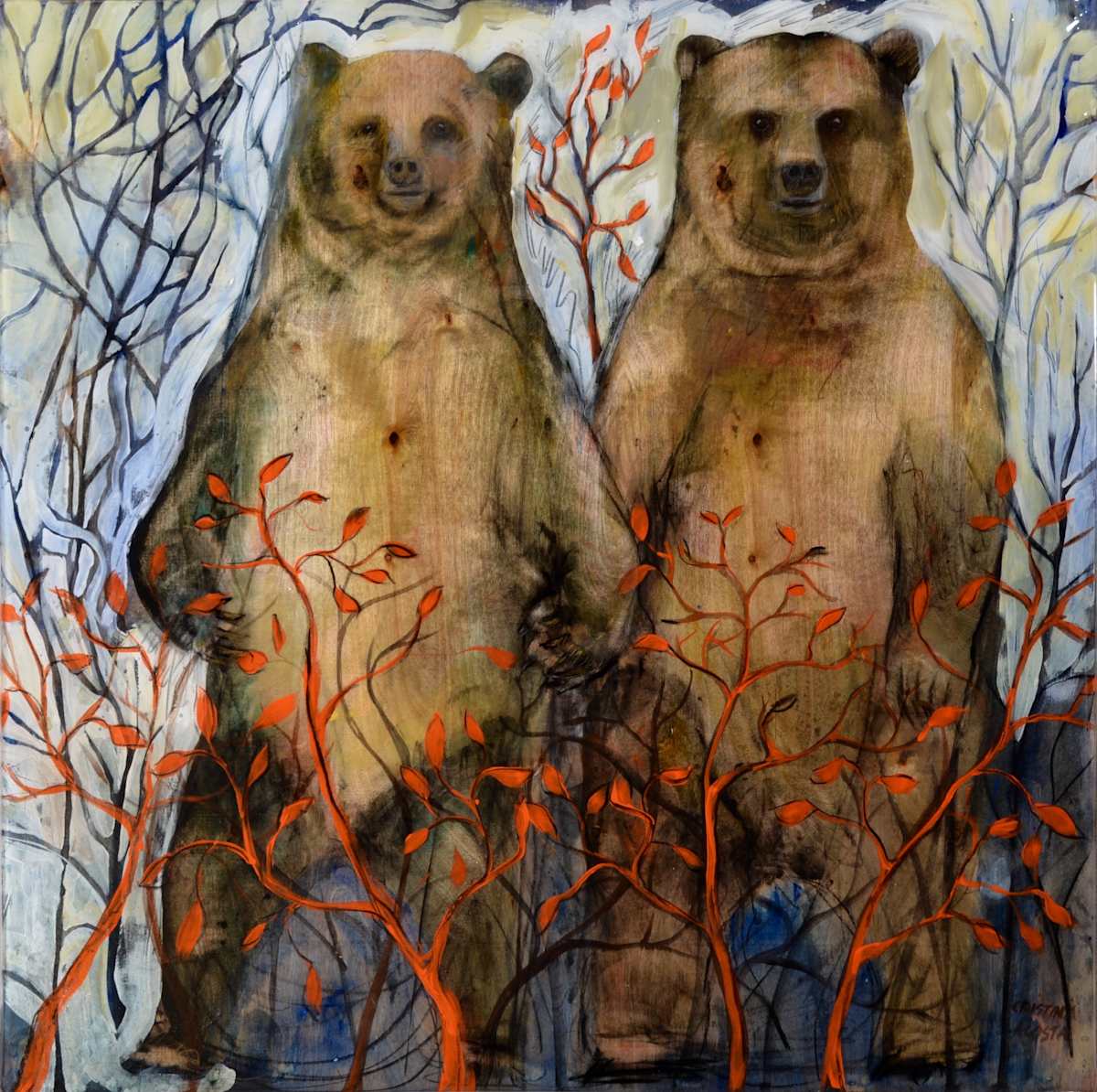 Bears in Love - Anniversary by Cristina Acosta 