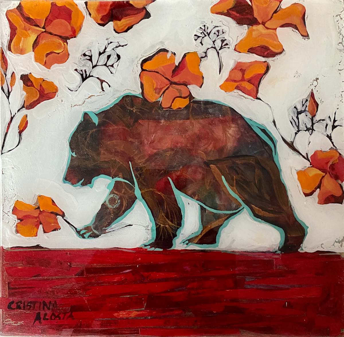 Golden State Bear by Cristina Acosta 