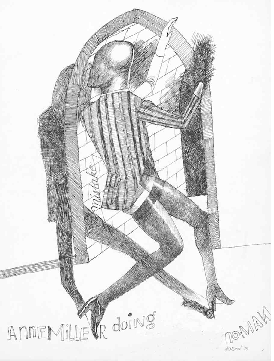 anne miller by Edward Henrion 