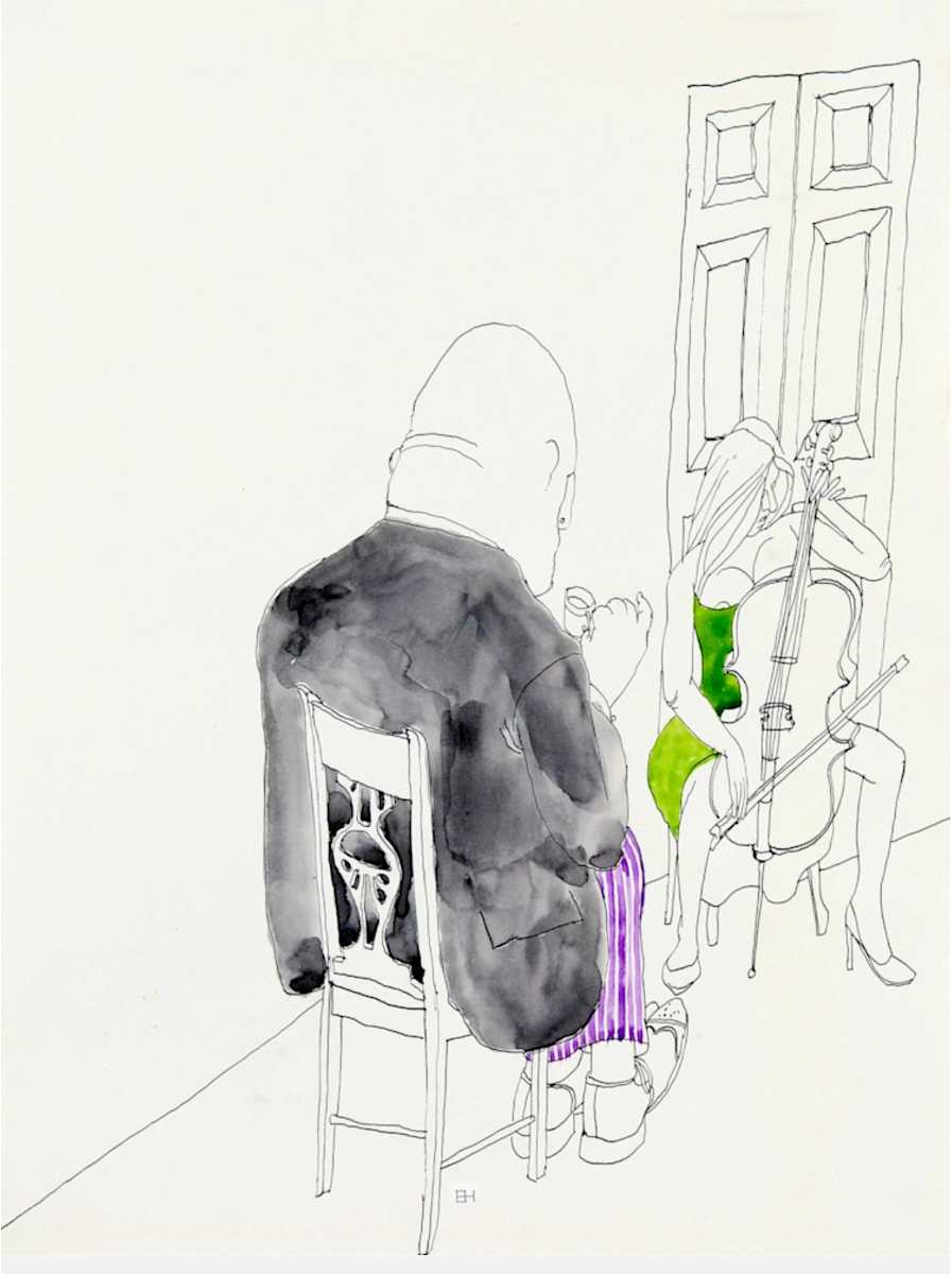 Music Lover 2 by Edward Henrion 