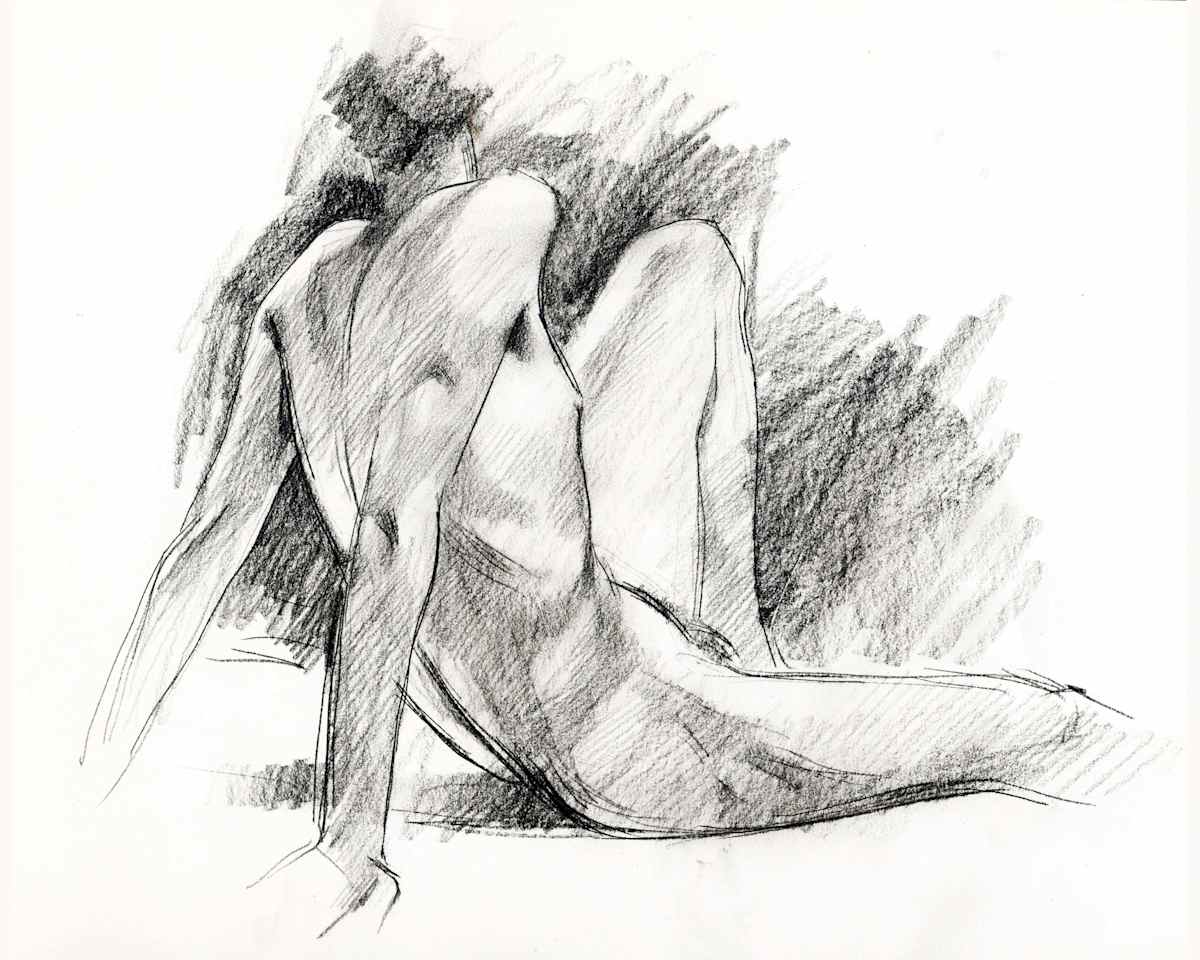untitled life drawing 101 by Edward Henrion, Image 1.