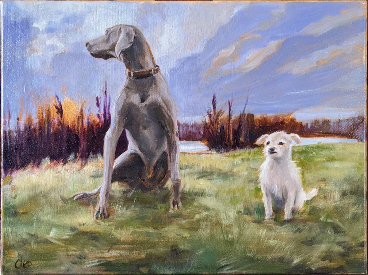 Dashiell & Louis by Cleo Huggins, Image 1.