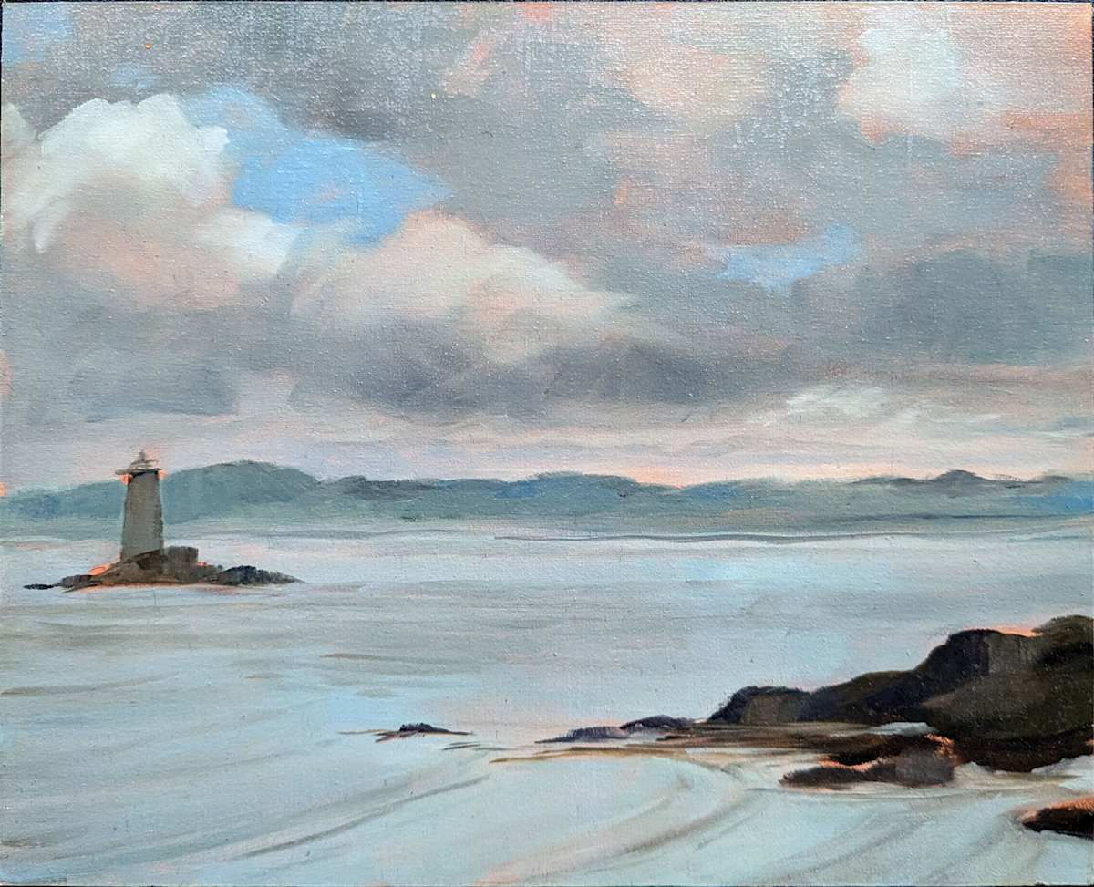 Whaleback Light by Cleo Huggins, Image 1.