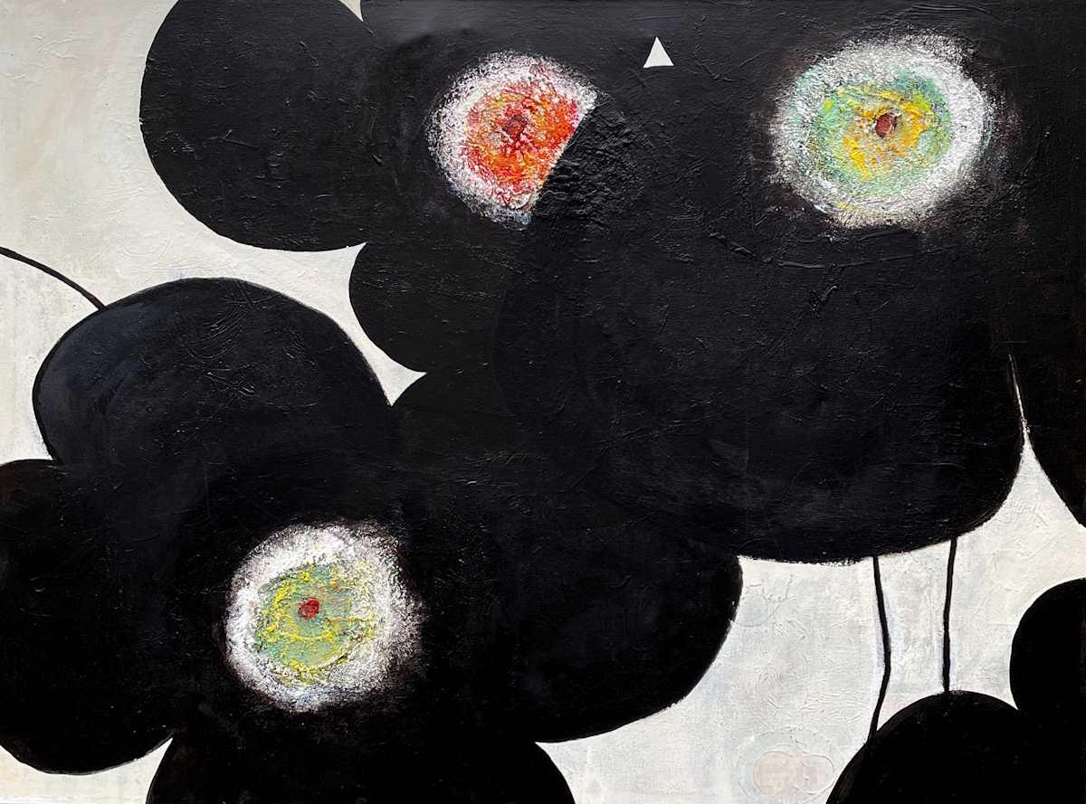 Fleurs Noire by Josee Graybill 