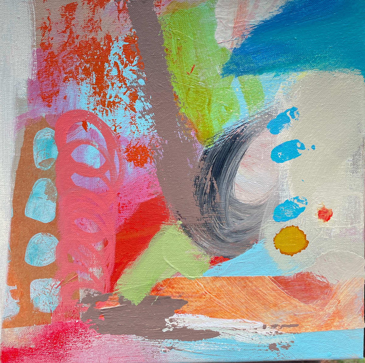 "Easter Egg Parade I" by Josee Graybill, Image 1.