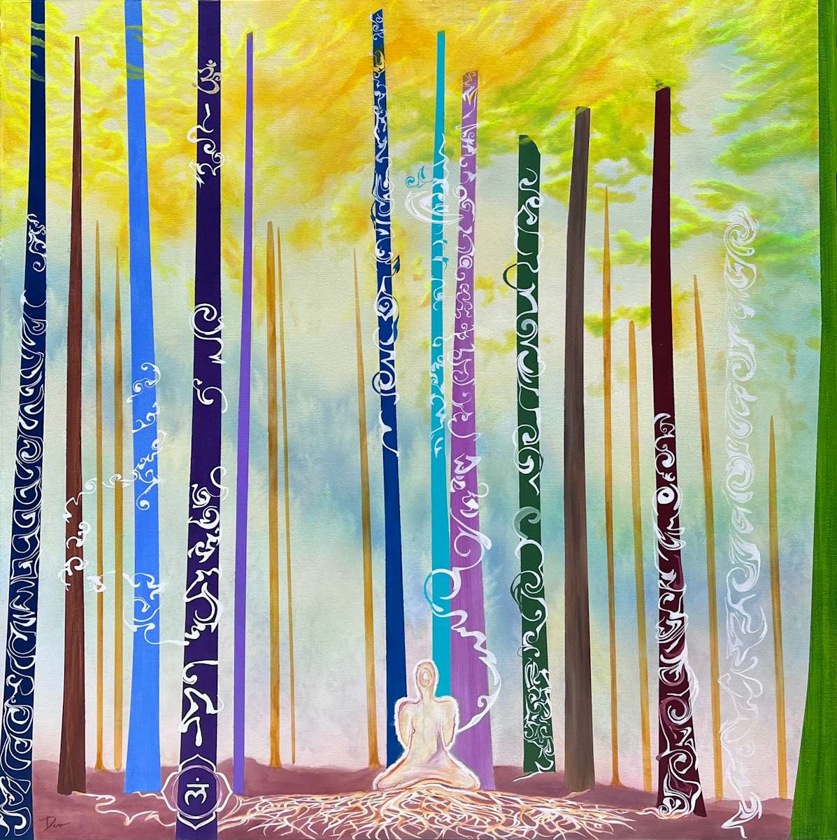 Head Stand by Dena D'Angelo  Image: stretched canvas