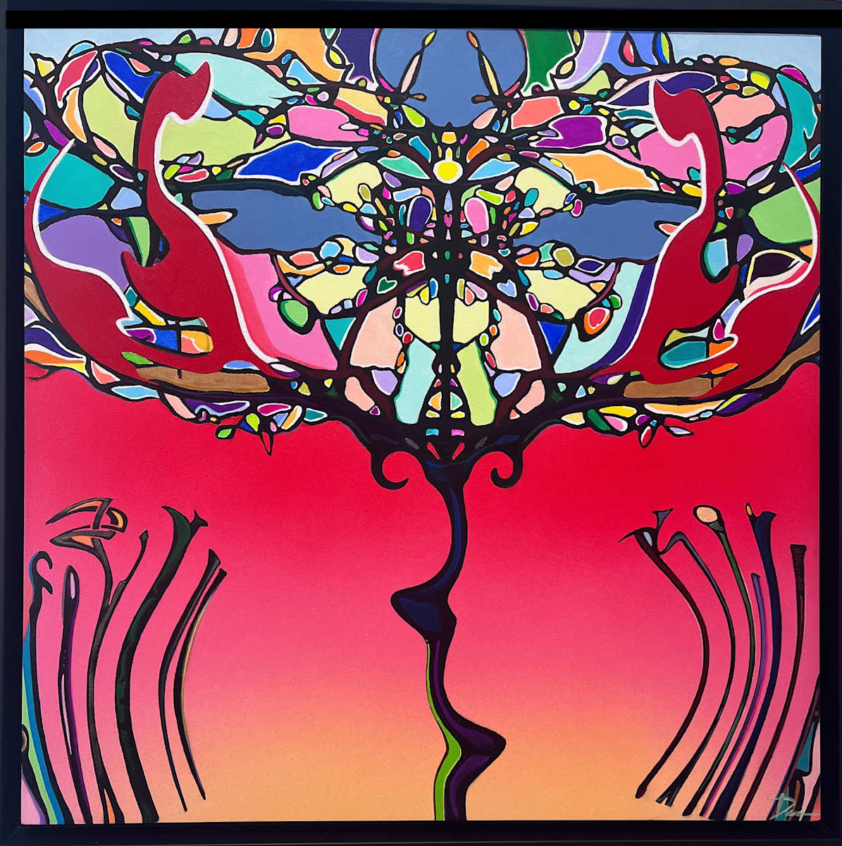 Erumpent by Dena D'Angelo  Image: framed - floating black wood