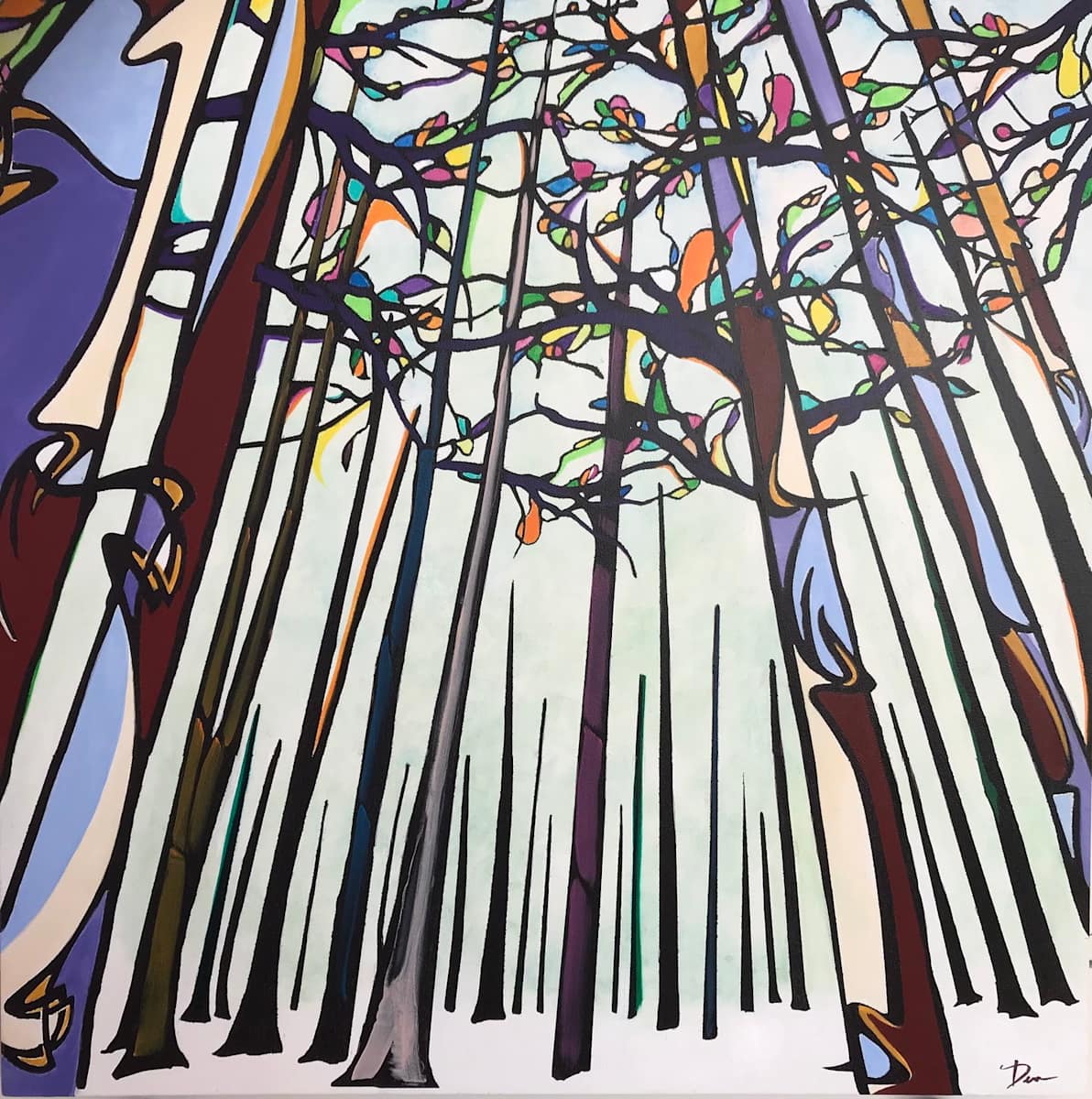 Neuvo by Dena D'Angelo  Image: cradled hardboard