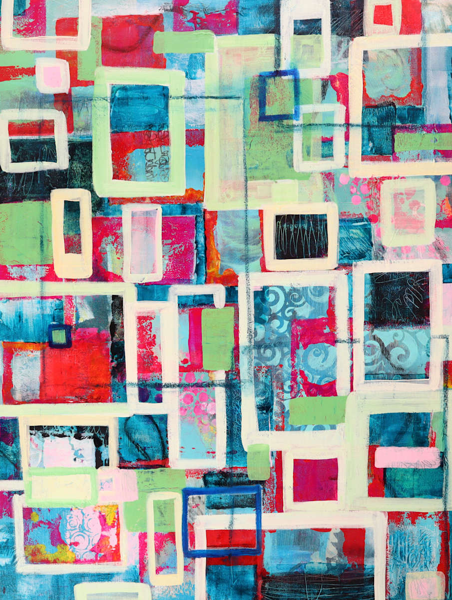 Ubuntu : Humanity by Precious Burger  Image: A layered abstract honoring our interconnectedness—“I am because we are.” A visual mosaic of the textures, stories, and shared humanity that bind us together.