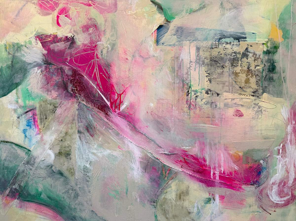 How Does Your Garden Grow ? by Precious Burger  Image: This piece is a reminder that growth doesn’t always announce itself. Sometimes it whispers… layer by layer, root by root.
Soft moments. Scraped edges. Quiet resilience.

What are you tending right now — and what might be ready to bloom?