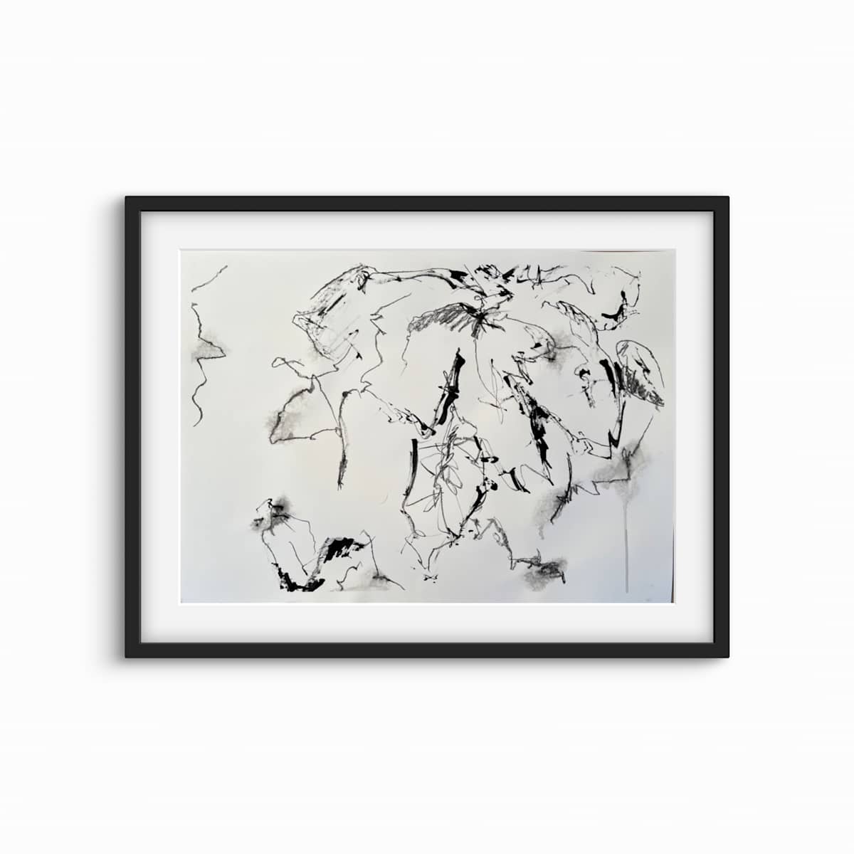 Faded Leaves by Astrid Steingrueber  Image: framed (example)