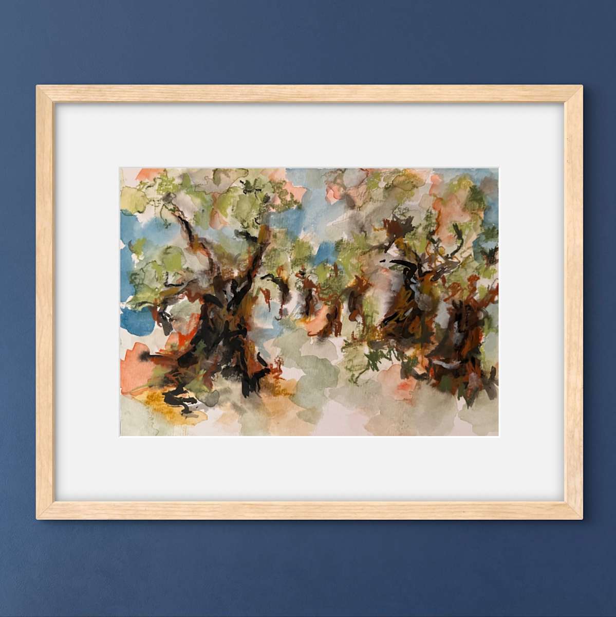 Where is little red riding hood? by Astrid Steingrueber  Image: framed (example)
