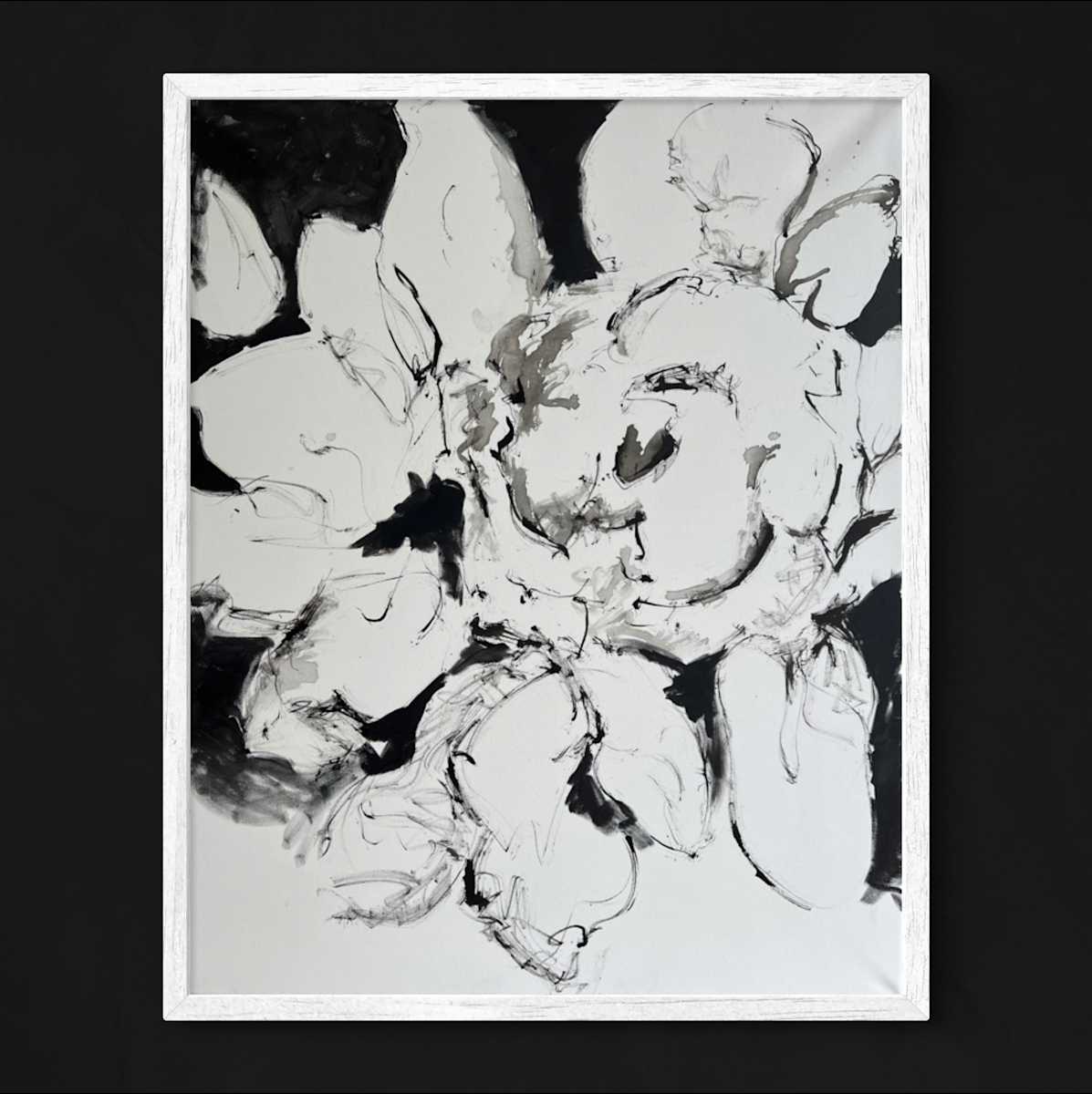 Black rose by Astrid Steingrueber  Image: image of a framed version (example)