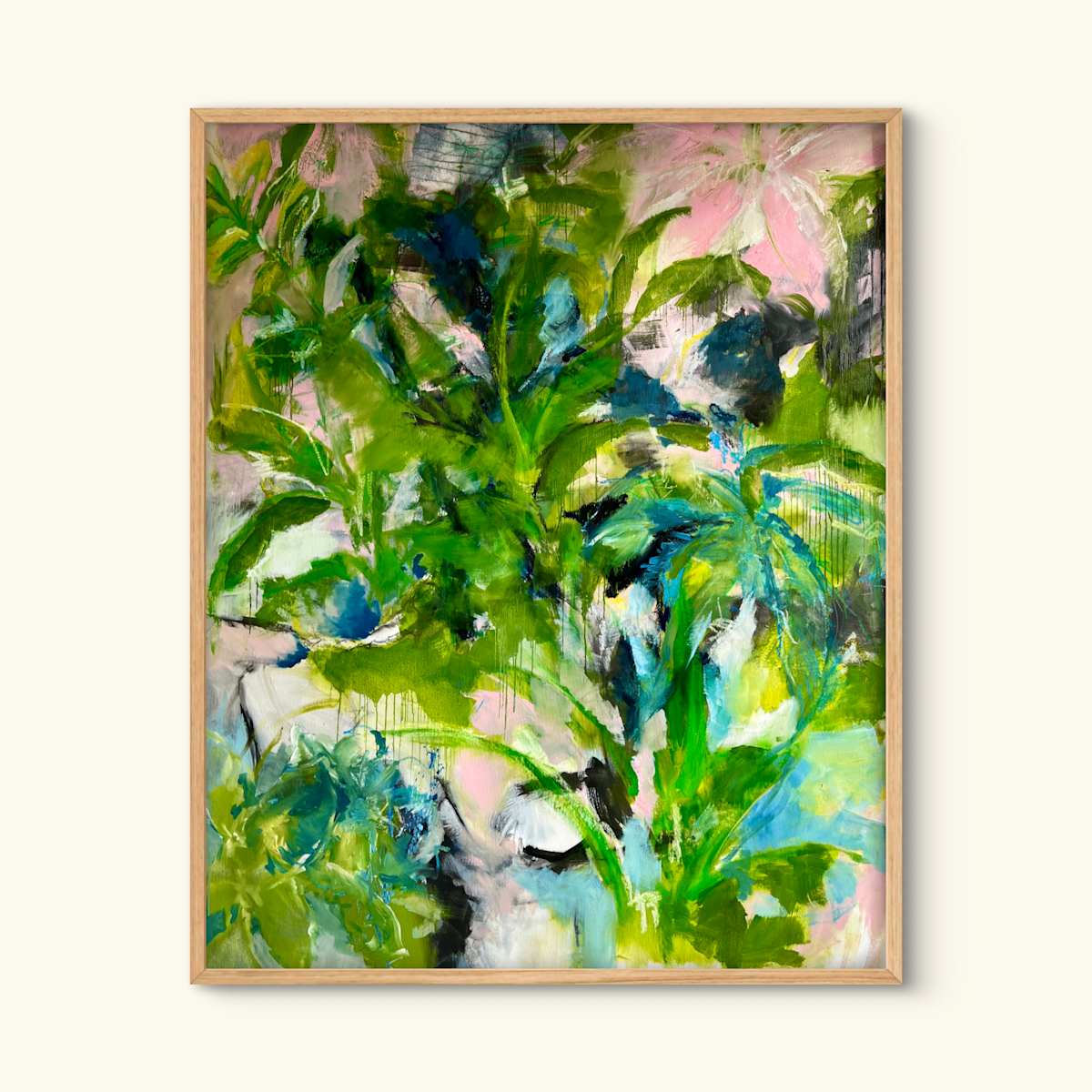 In the Jungle by Astrid Steingrueber  Image: framed example