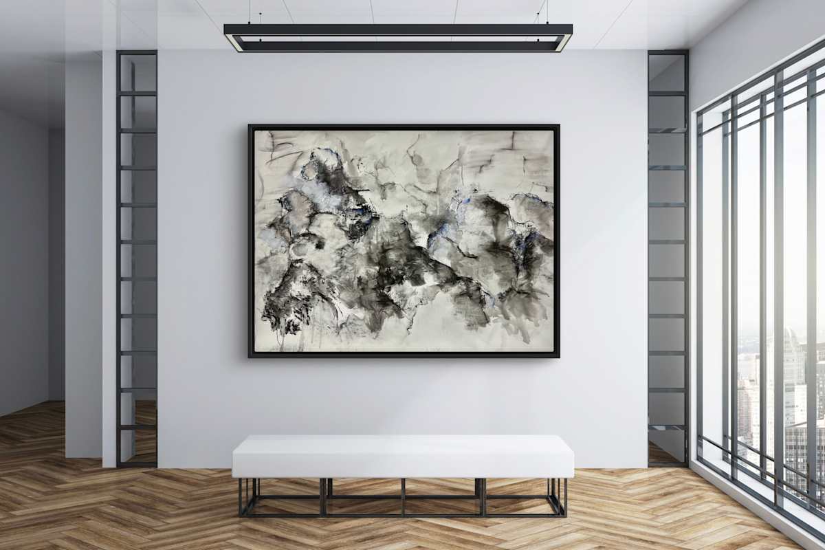 Monochrome Horizon No1 by Astrid Steingrueber 