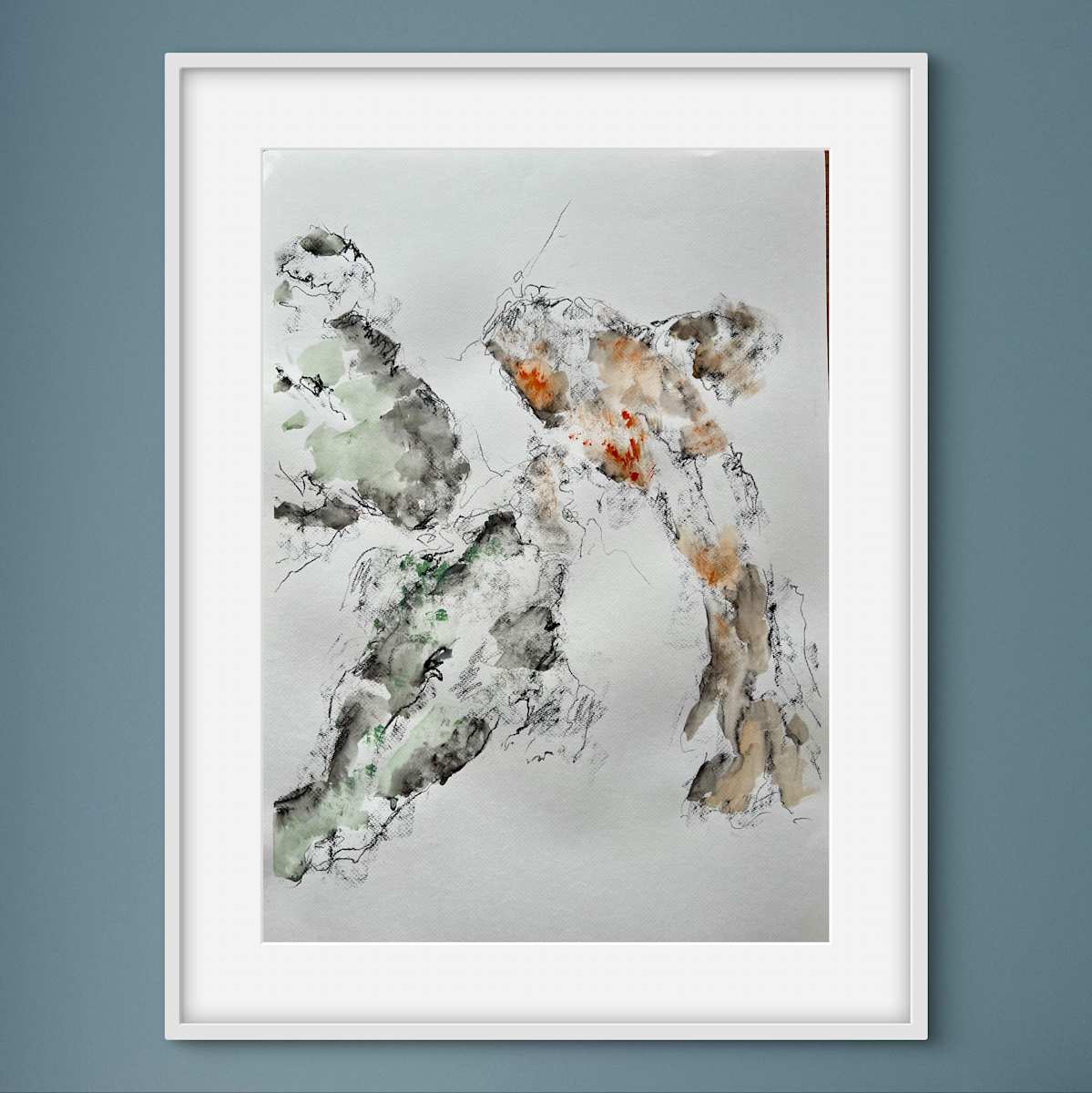 Koi Dance no2 by Astrid Steingrueber 