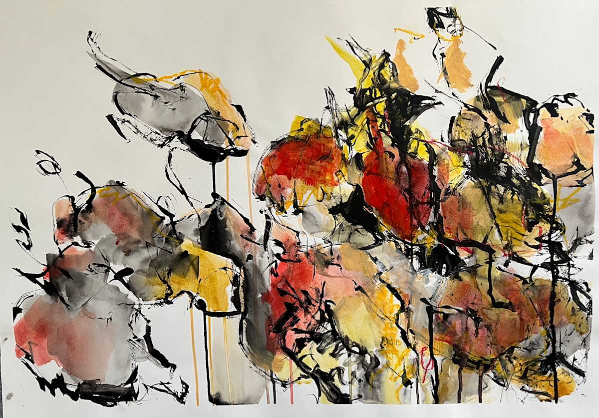 Dancing Leaves by Astrid Steingrueber, Image 1.