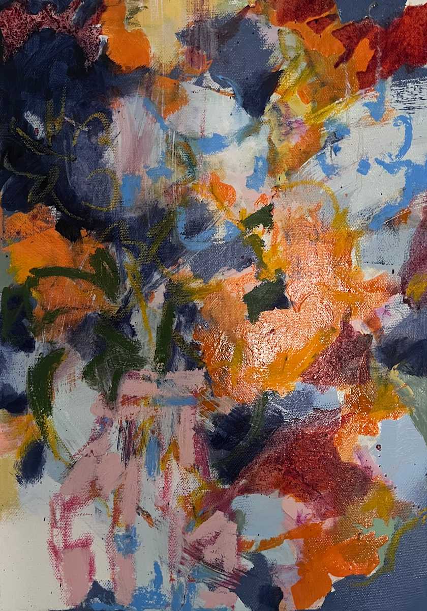 Stillleben rosa by Astrid Steingrueber 