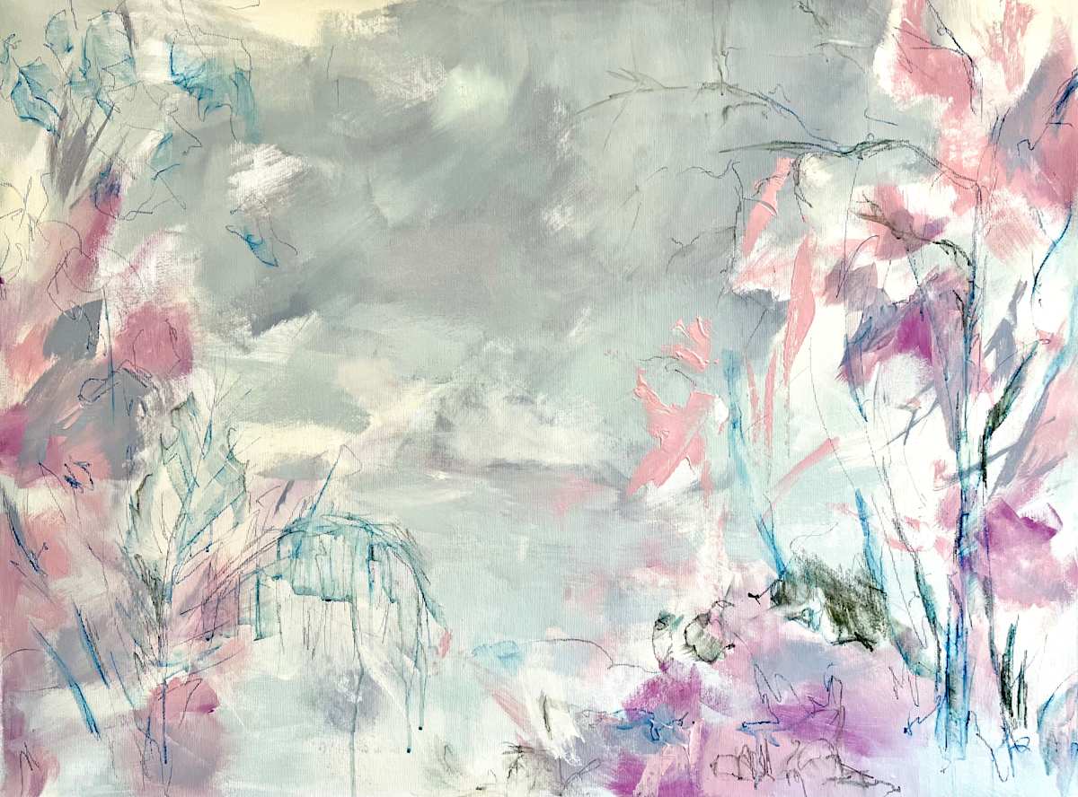 Mist over petals by Astrid Steingrueber 