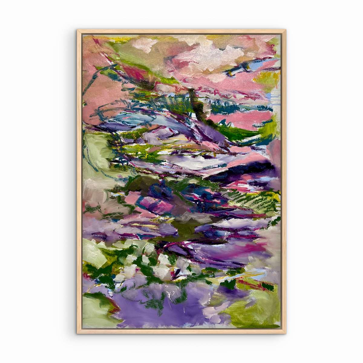 Beneath the Violet Sky by Astrid Steingrueber  Image: framed example